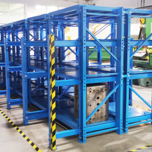 Mould racking is a specialized storage system