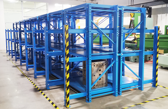 Mould racking is a specialized storage system